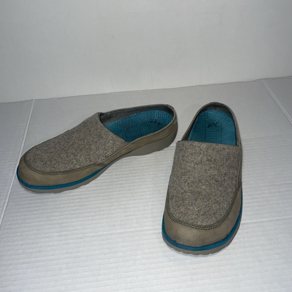 Chaco Quinn Clog Sandstone Performance Footwear Women's Size 8.5